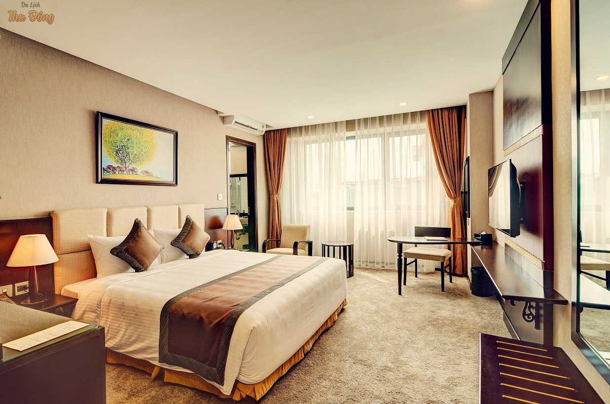 Khách sạn Mường Thanh Grand Hà Nội Centre mang đến bầu không khí yên bình tại từng góc phố (Nguồn: Traveloka)