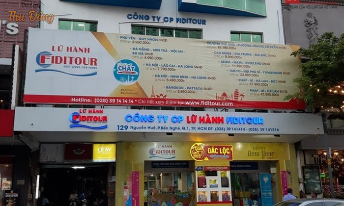Fiditour có trụ sở tại TP.Hồ Chí Minh