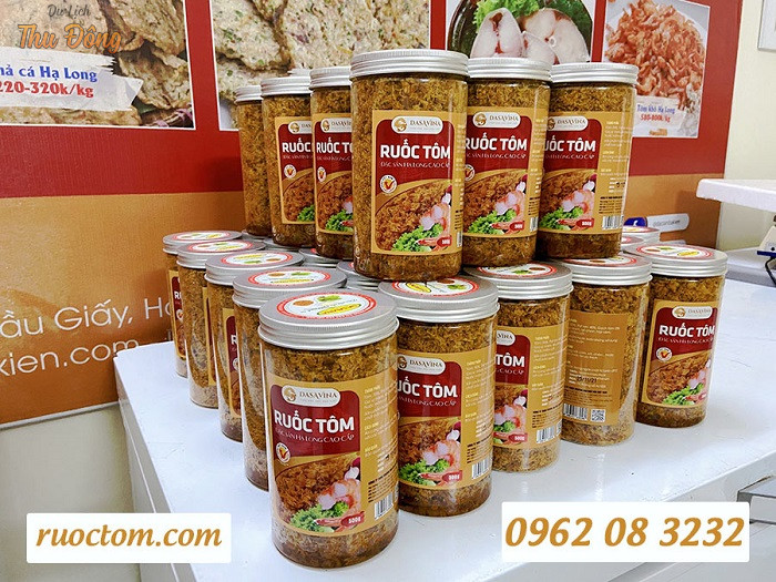 Ruốc tôm thương hiệu DASAVINA