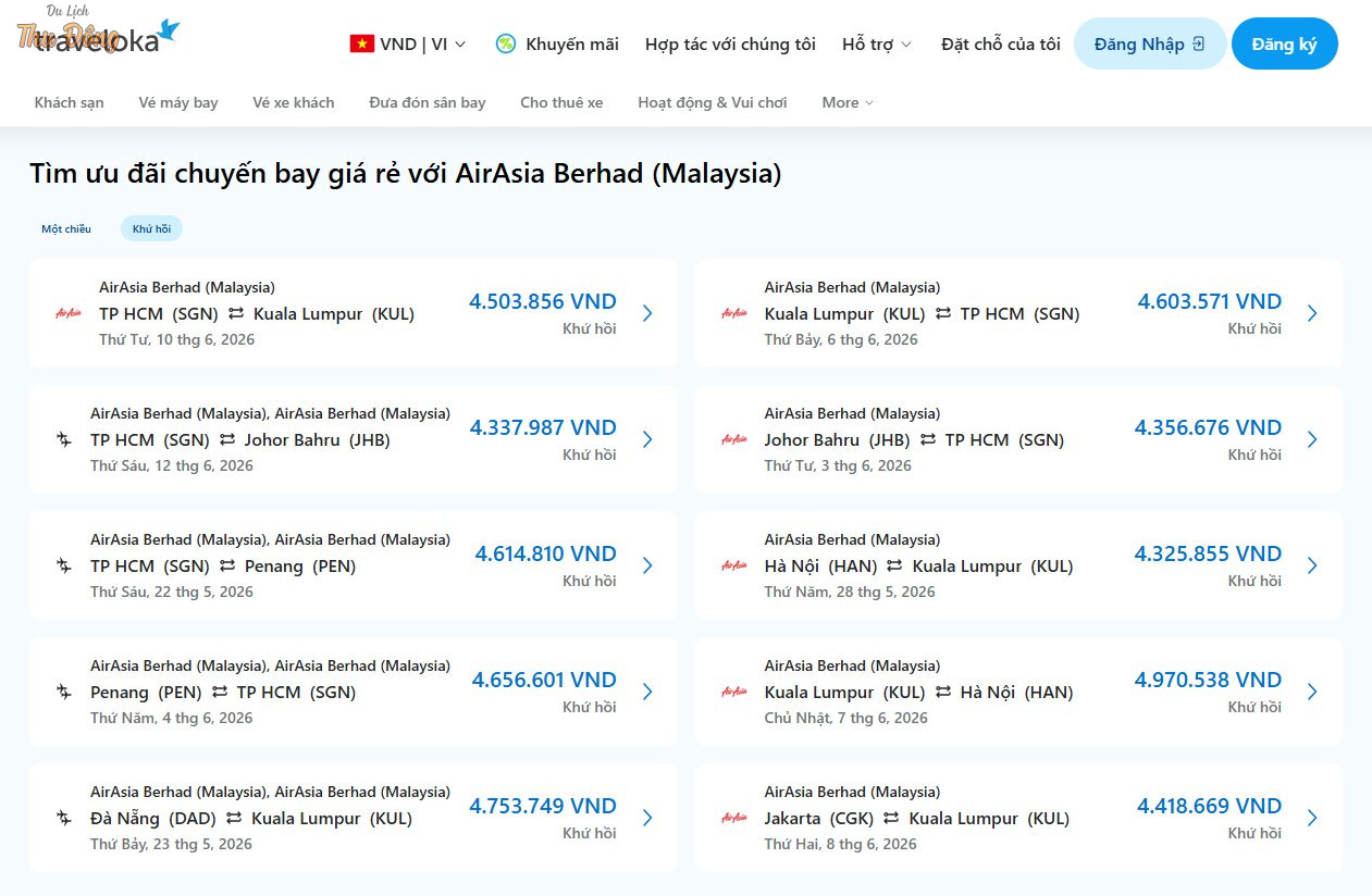 Mẹo săn vé AirAsia tiết kiệm hơn