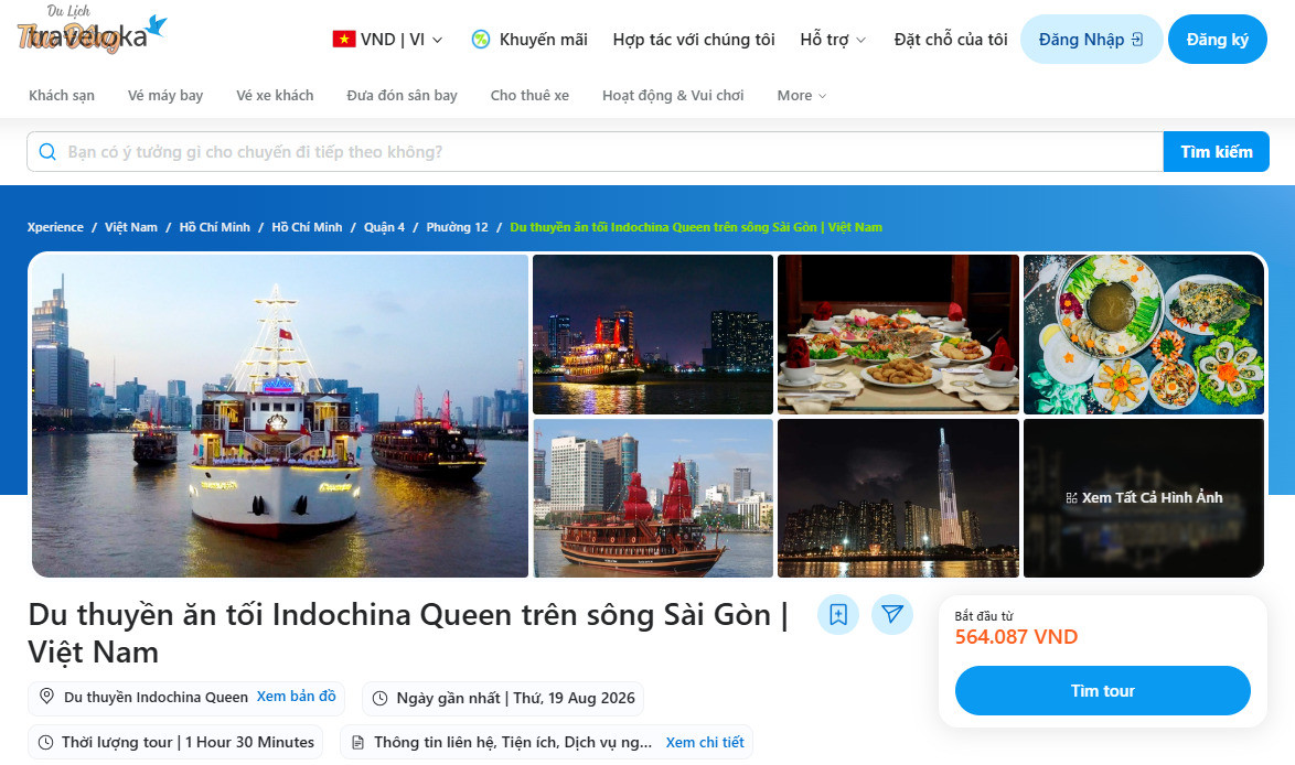 Đặt trước các dịch vụ cần thiết trên Traveloka